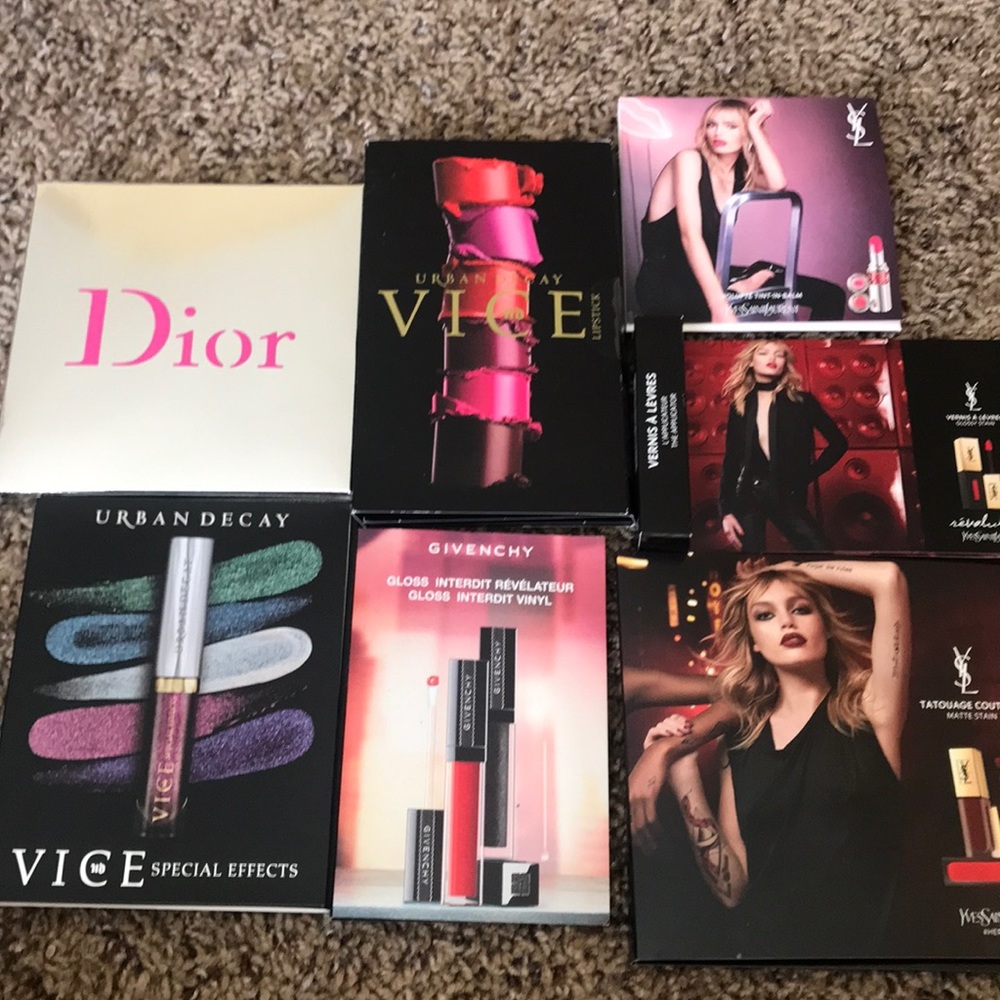 Brand new high end lip sample bundle
